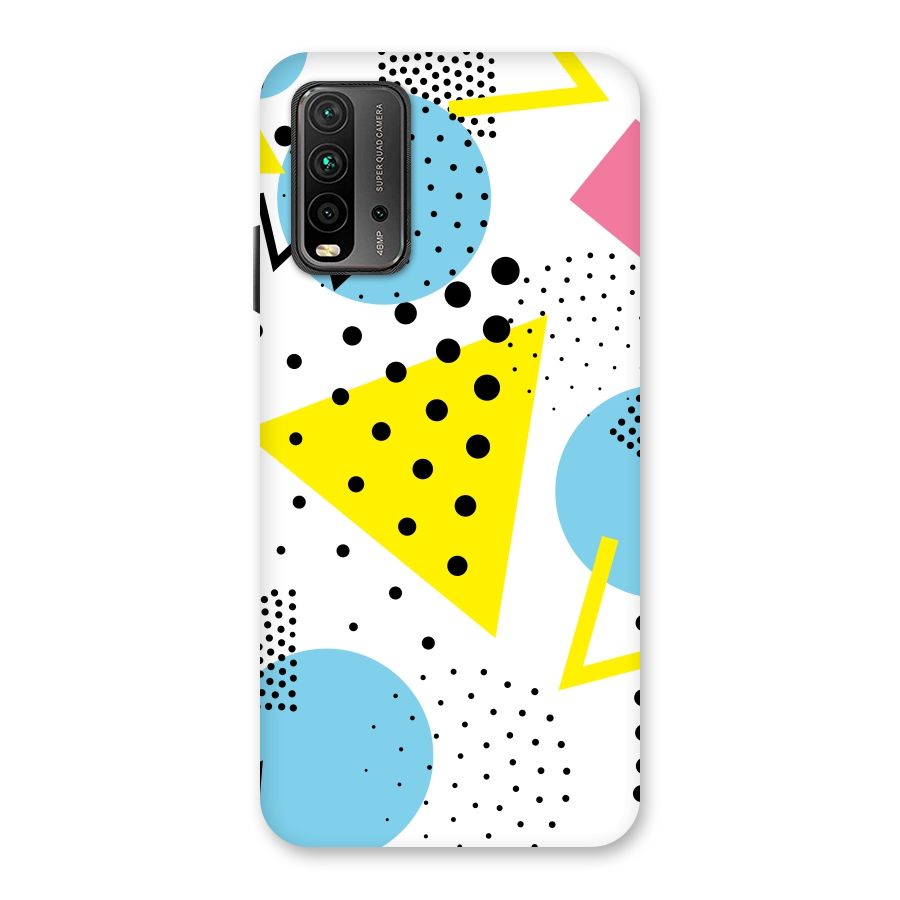 Abstract Geometry Back Case for Redmi 9 Power