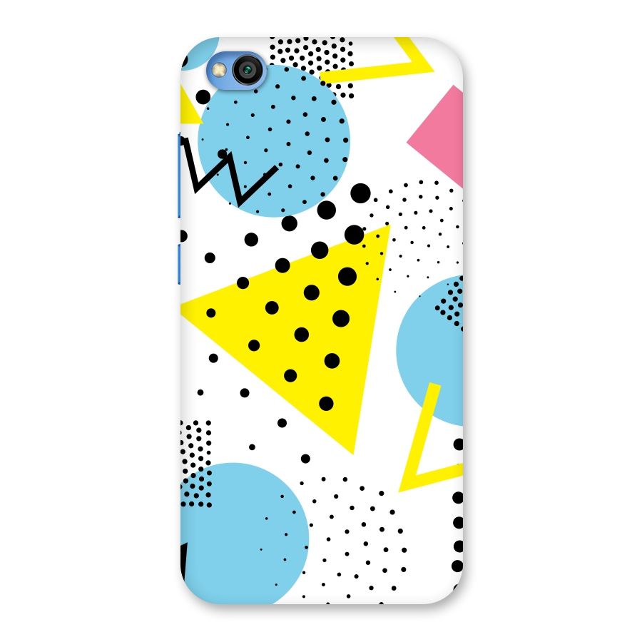 Abstract Geometry Back Case for Redmi Go