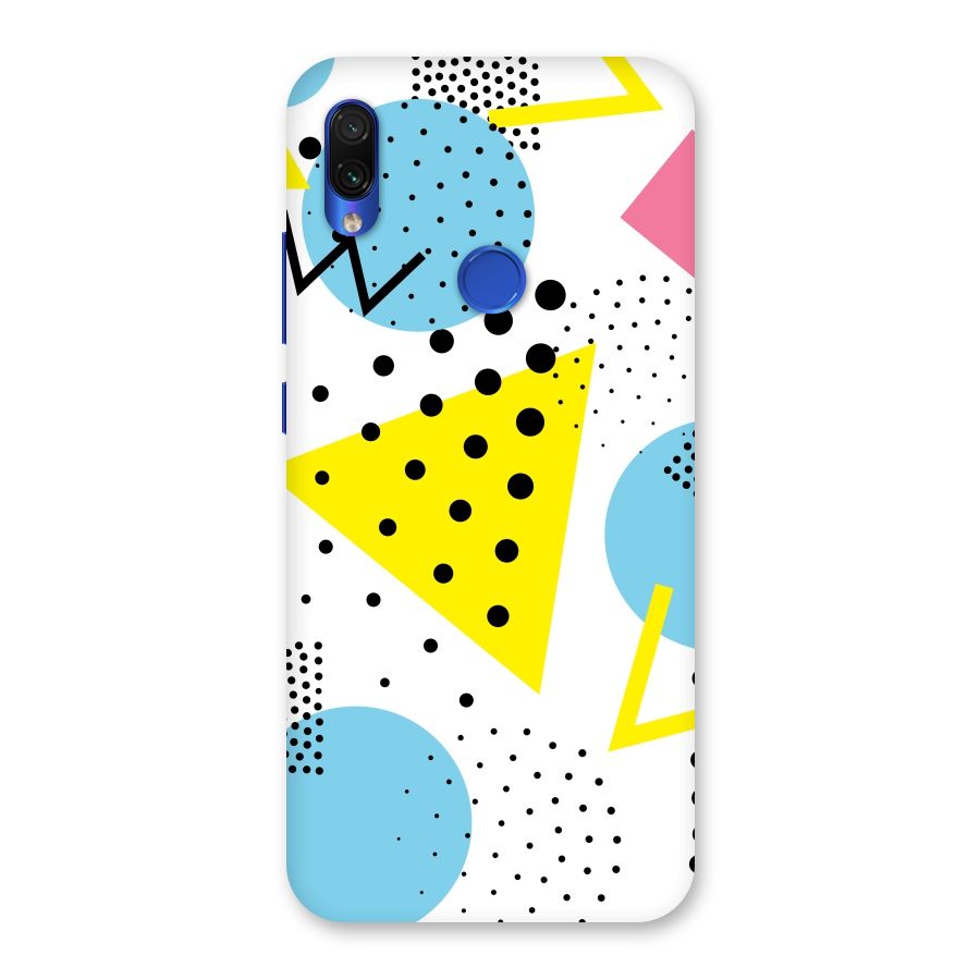Abstract Geometry Back Case for Redmi Note 7S
