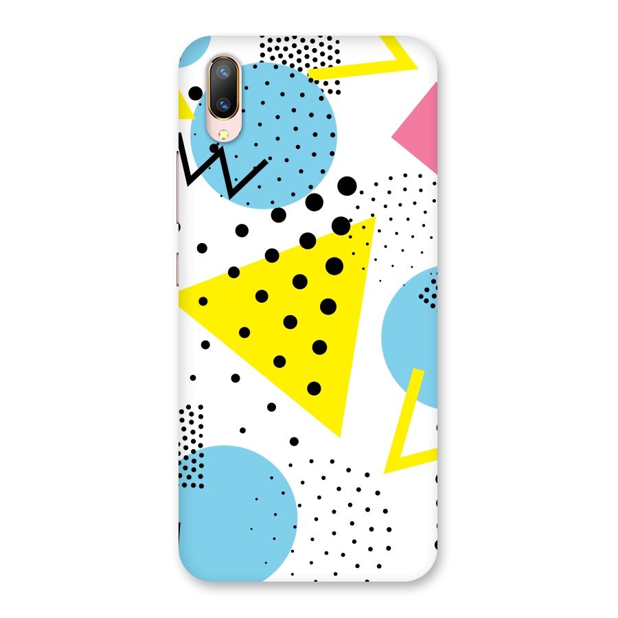 Abstract Geometry Back Case for Vivo V11 Pro