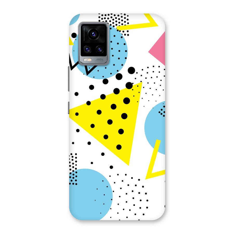Abstract Geometry Back Case for Vivo V20