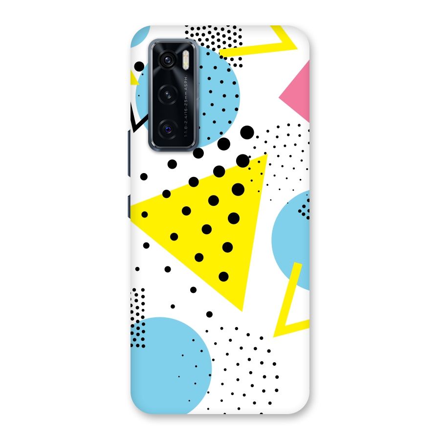 Abstract Geometry Back Case for Vivo V20 SE