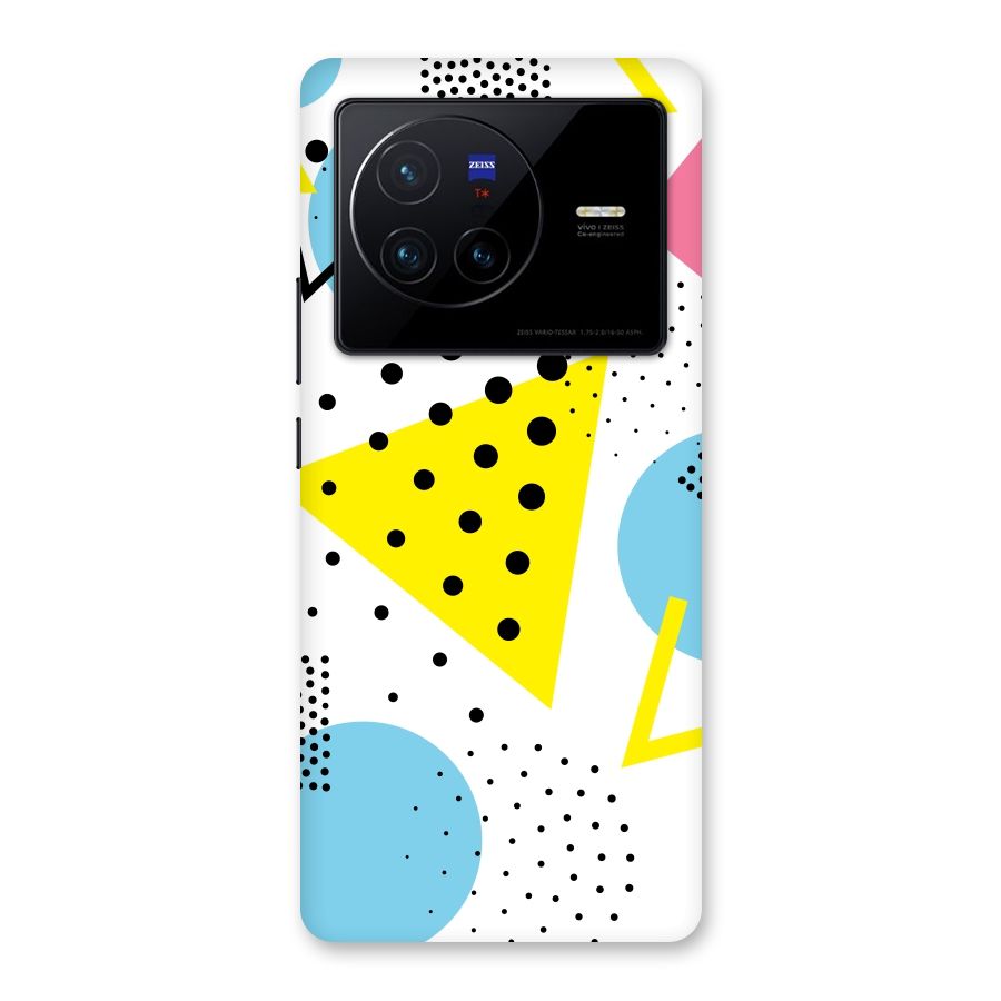 Abstract Geometry Back Case for Vivo X80