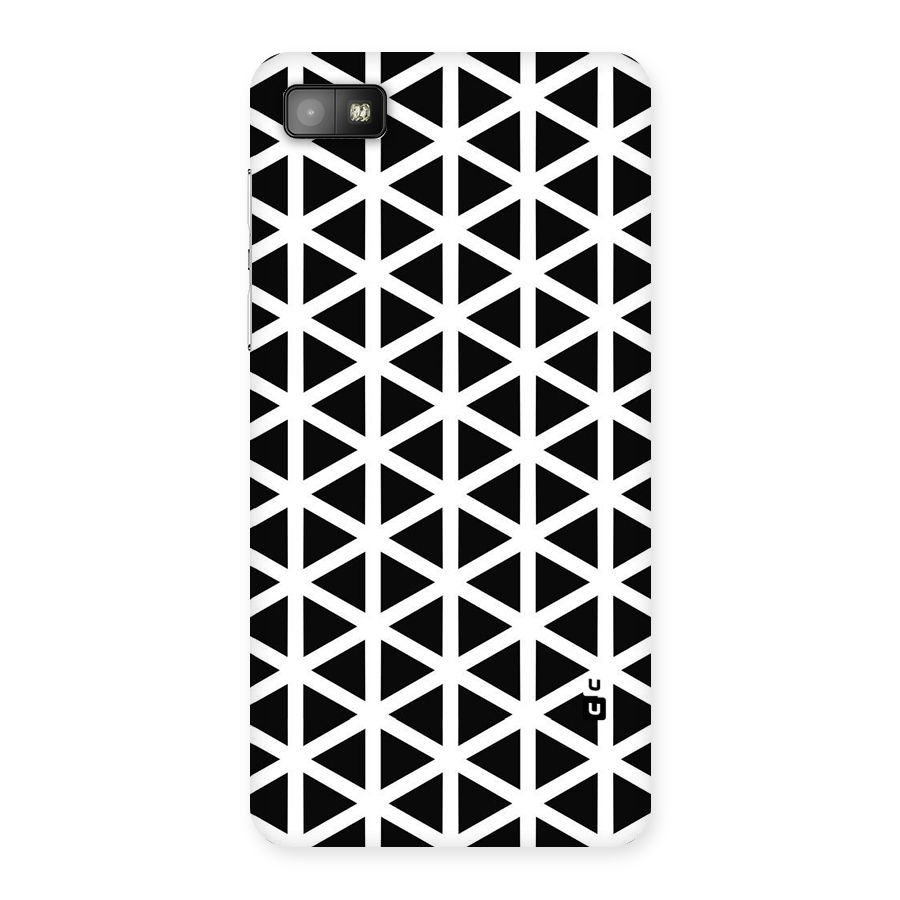Abstract Geometry Maze Back Case for Blackberry Z10