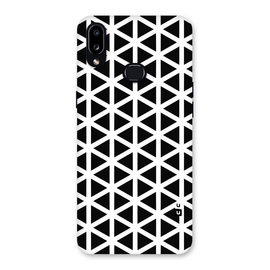 Abstract Geometry Maze Back Case for Galaxy A10s