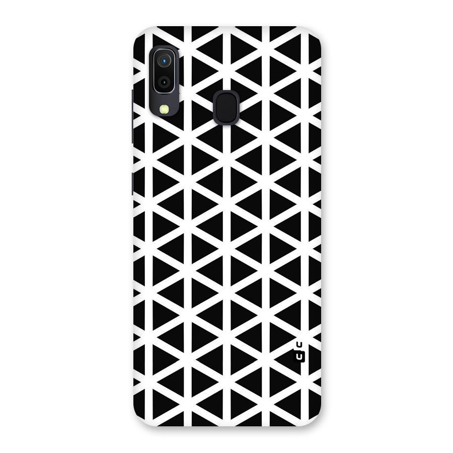 Abstract Geometry Maze Back Case for Galaxy A20
