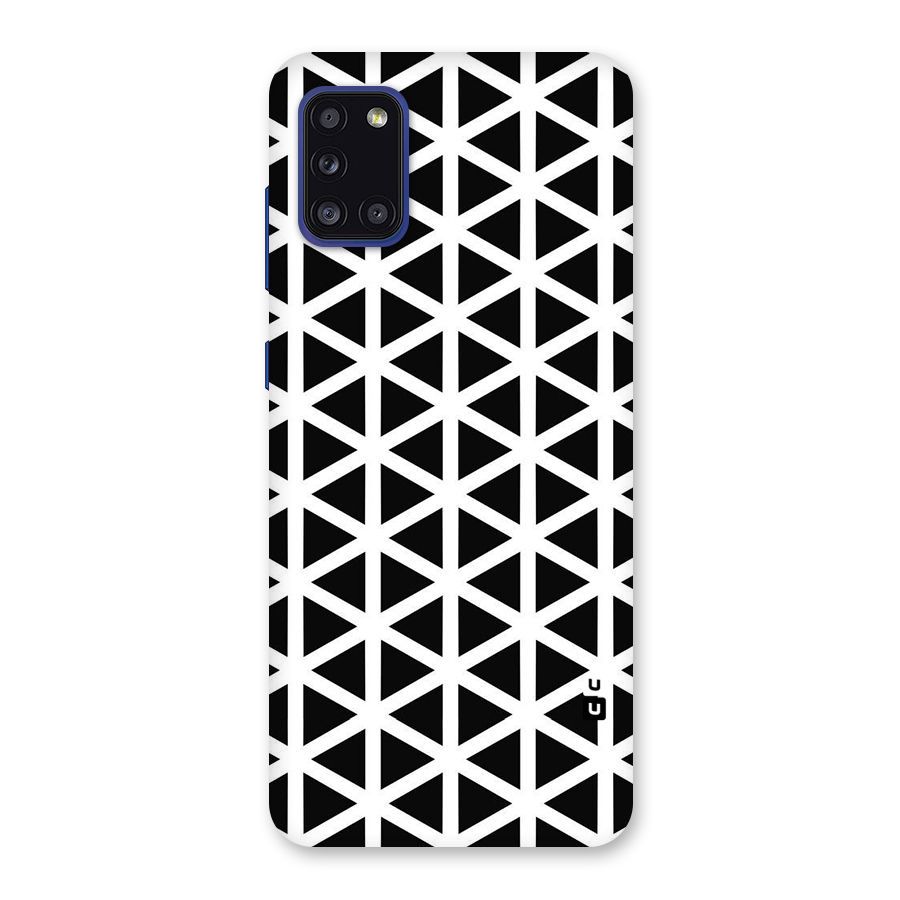 Abstract Geometry Maze Back Case for Galaxy A31