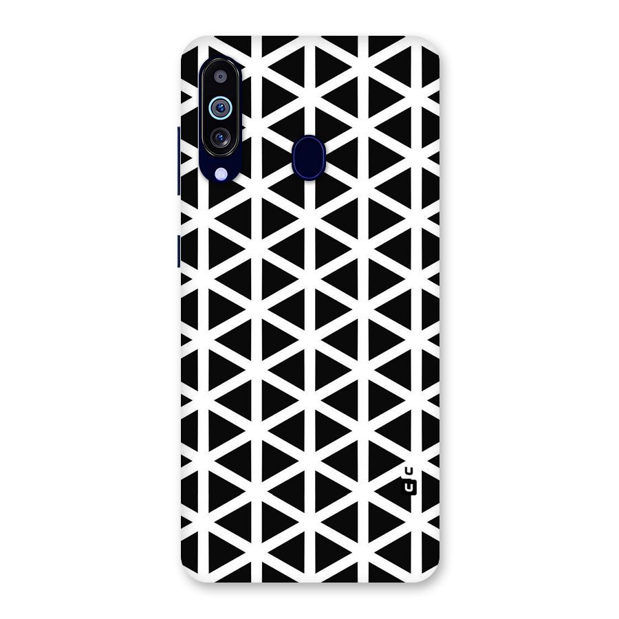 Abstract Geometry Maze Back Case for Galaxy A60