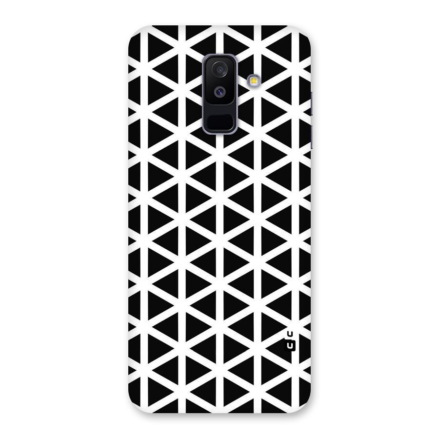 Abstract Geometry Maze Back Case for Galaxy A6 Plus