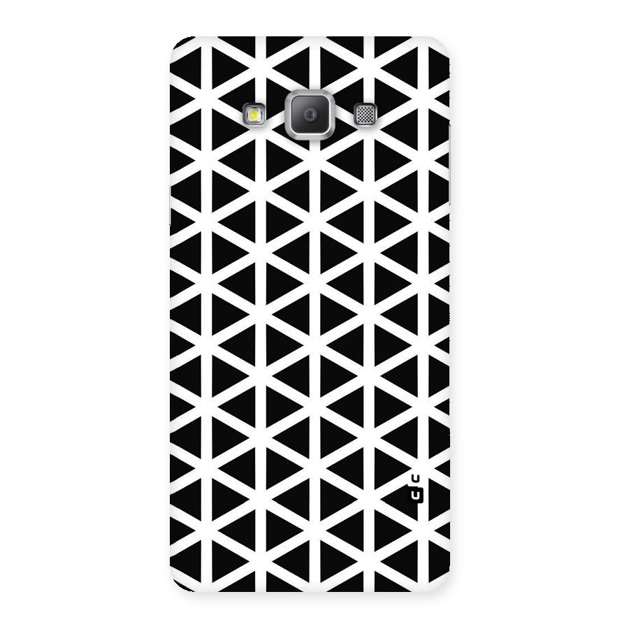 Abstract Geometry Maze Back Case for Galaxy A7