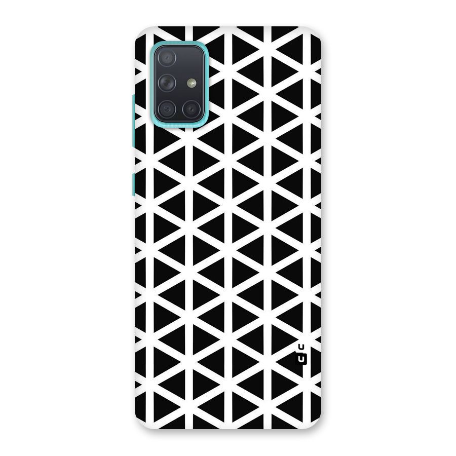 Abstract Geometry Maze Back Case for Galaxy A71