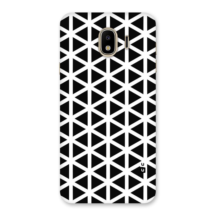 Abstract Geometry Maze Back Case for Galaxy J4