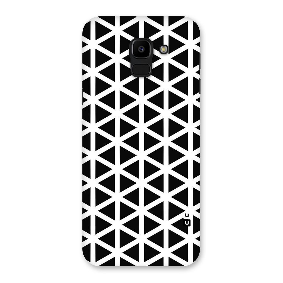 Abstract Geometry Maze Back Case for Galaxy J6