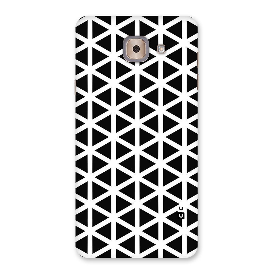 Abstract Geometry Maze Back Case for Galaxy J7 Max