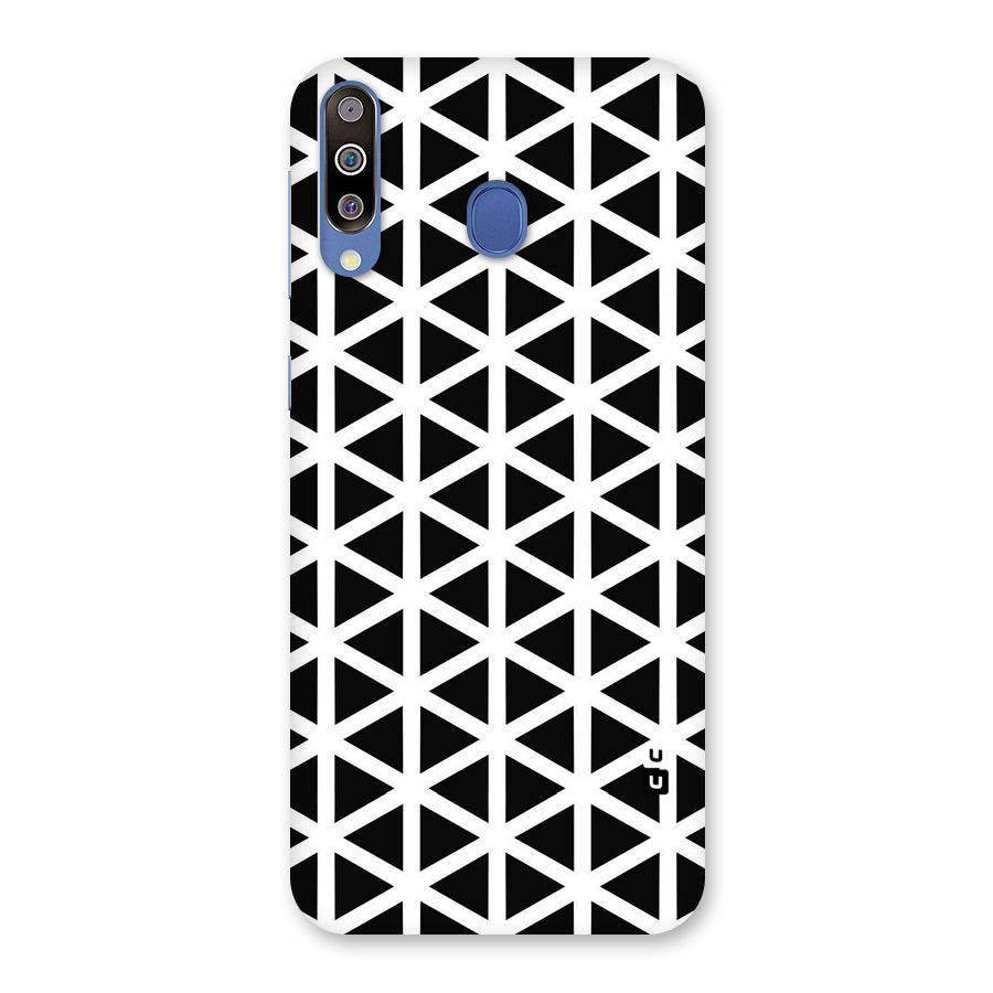 Abstract Geometry Maze Back Case for Galaxy M30