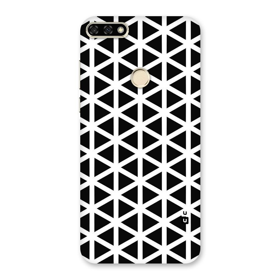 Abstract Geometry Maze Back Case for Honor 7A
