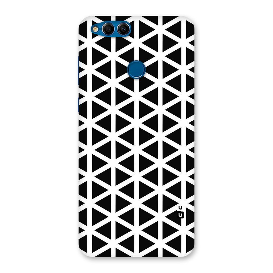 Abstract Geometry Maze Back Case for Honor 7X