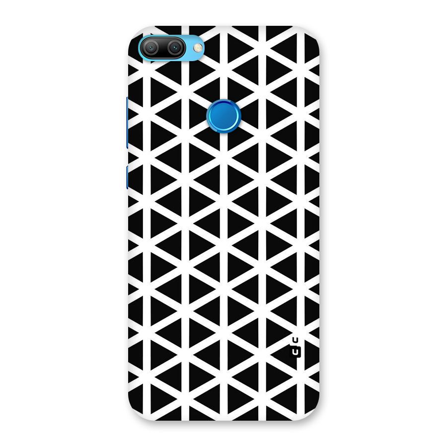 Abstract Geometry Maze Back Case for Honor 9N