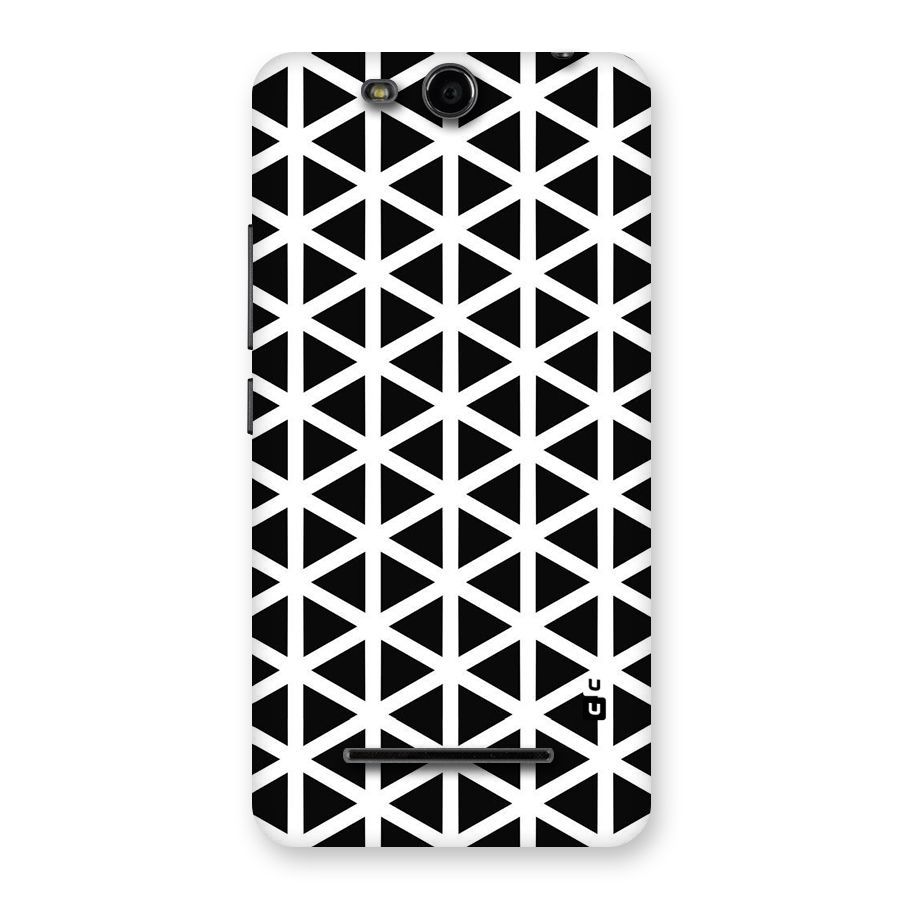 Abstract Geometry Maze Back Case for Micromax Canvas Juice 3 Q392