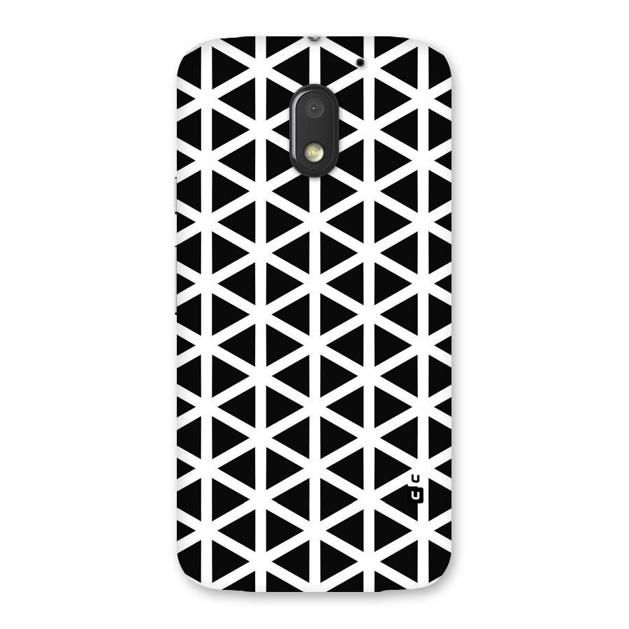 Abstract Geometry Maze Back Case for Moto E3 Power