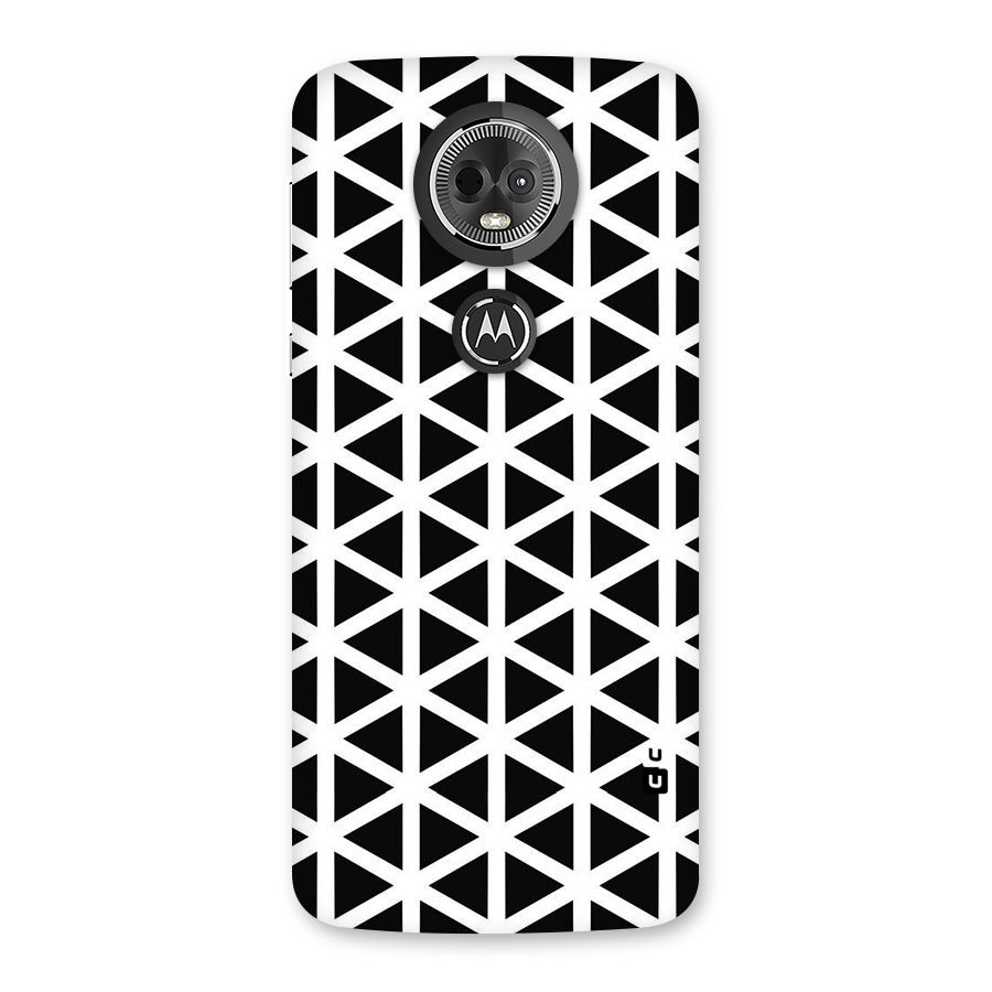 Abstract Geometry Maze Back Case for Moto E5 Plus