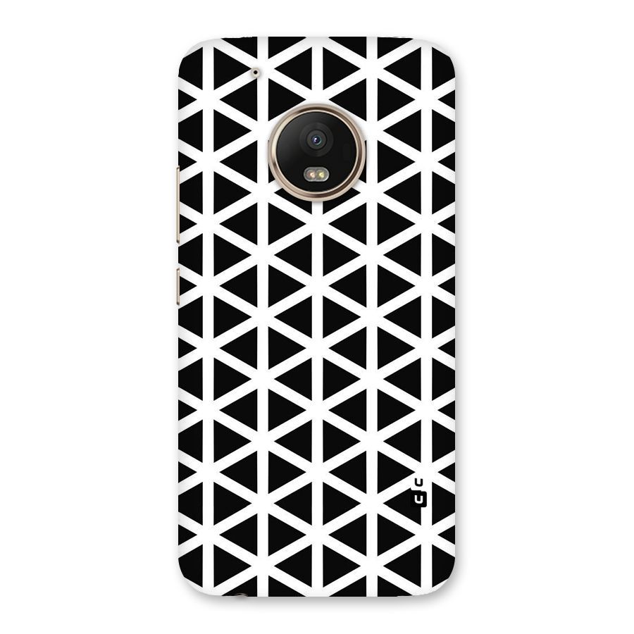 Abstract Geometry Maze Back Case for Moto G5 Plus
