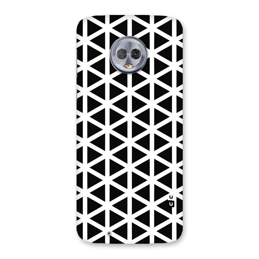 Abstract Geometry Maze Back Case for Moto G6
