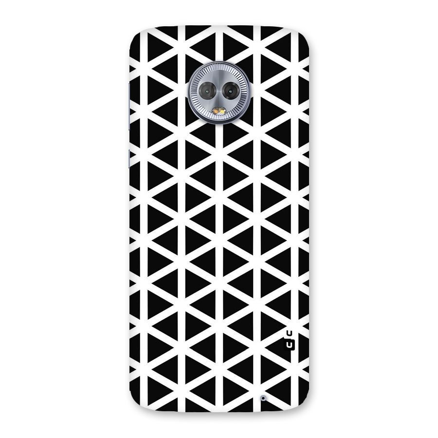 Abstract Geometry Maze Back Case for Moto G6 Plus