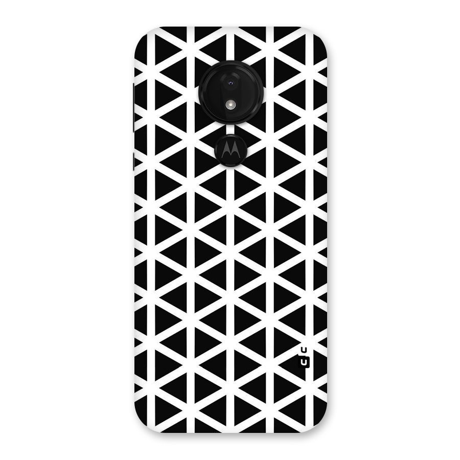 Abstract Geometry Maze Back Case for Moto G7 Power