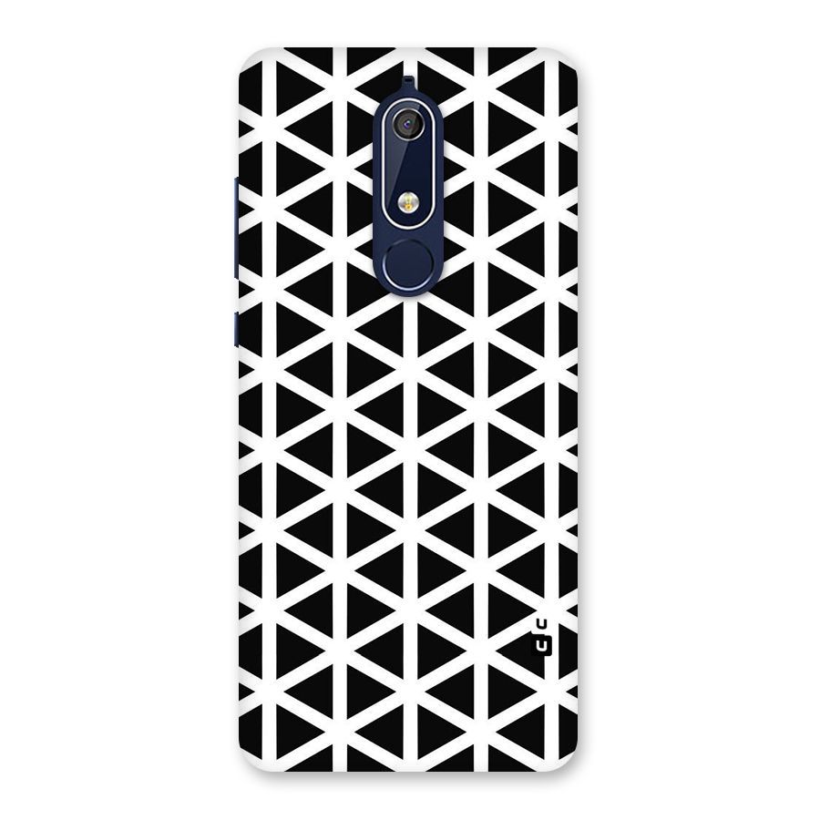 Abstract Geometry Maze Back Case for Nokia 5.1