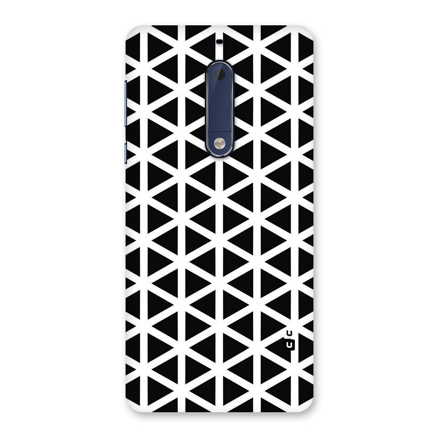 Abstract Geometry Maze Back Case for Nokia 5