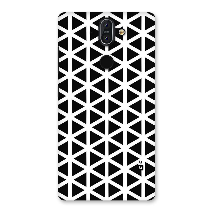 Abstract Geometry Maze Back Case for Nokia 8 Sirocco