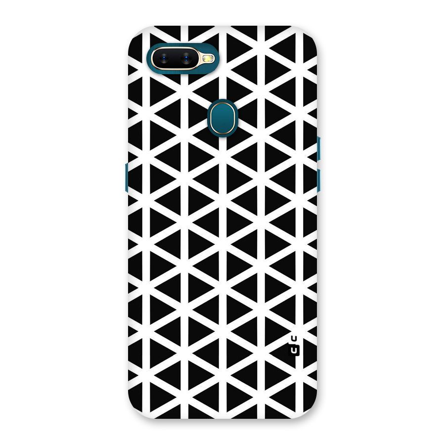 Abstract Geometry Maze Back Case for Oppo A11k