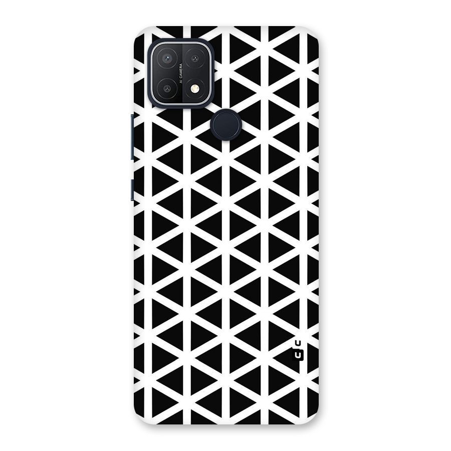 Abstract Geometry Maze Back Case for Oppo A15s