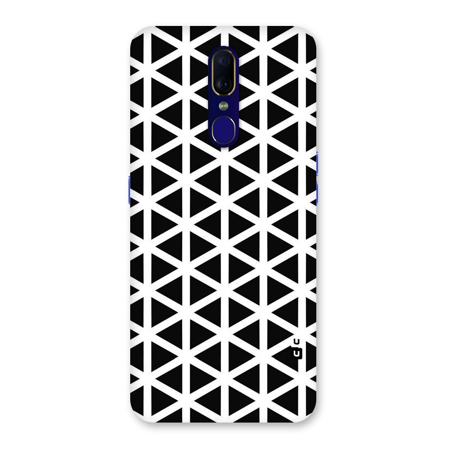 Abstract Geometry Maze Back Case for Oppo F11