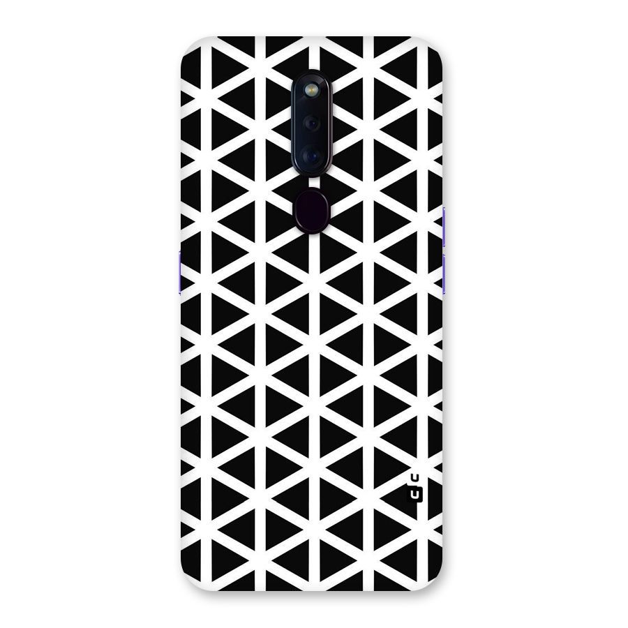 Abstract Geometry Maze Back Case for Oppo F11 Pro