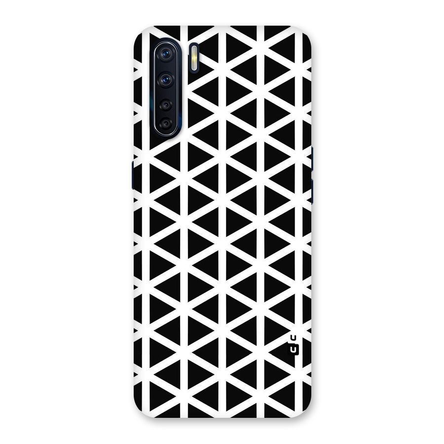 Abstract Geometry Maze Back Case for Oppo F15