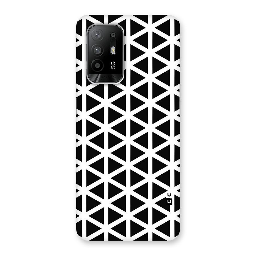 Abstract Geometry Maze Back Case for Oppo F19 Pro Plus 5G