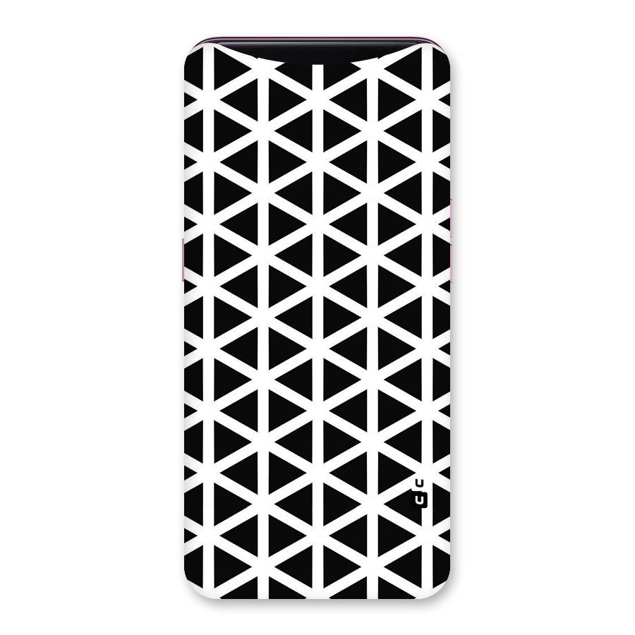 Abstract Geometry Maze Back Case for Oppo Find X