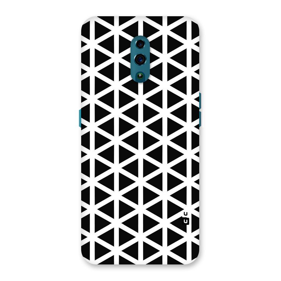 Abstract Geometry Maze Back Case for Oppo Reno