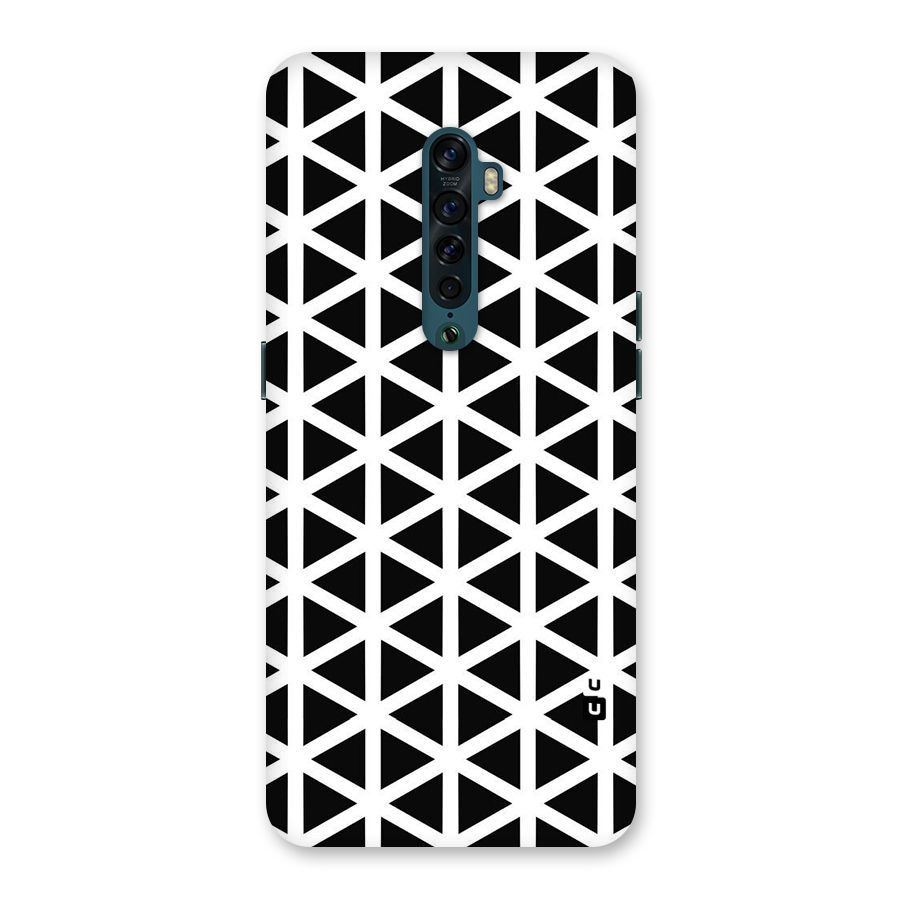 Abstract Geometry Maze Back Case for Oppo Reno2