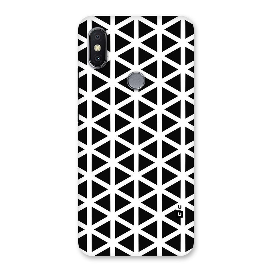 Abstract Geometry Maze Back Case for Redmi Y2