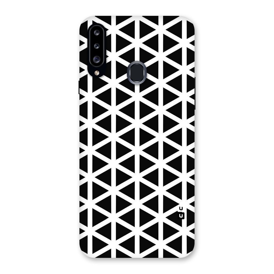 Abstract Geometry Maze Back Case for Samsung Galaxy A20s