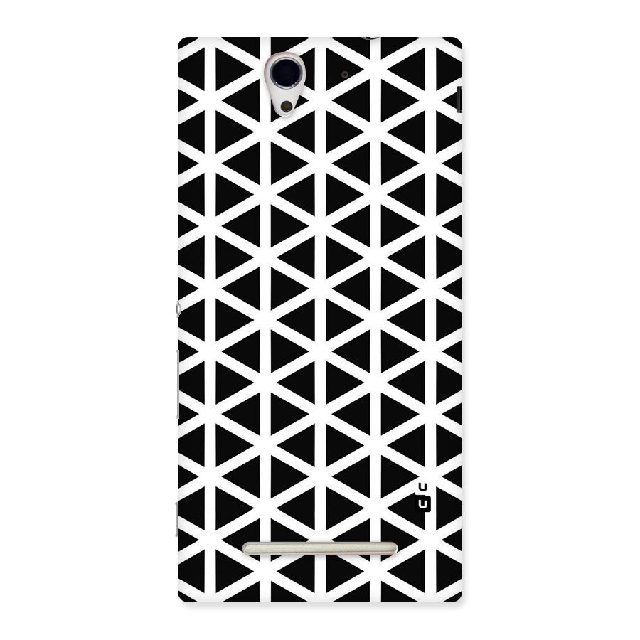 Abstract Geometry Maze Back Case for Sony Xperia C3