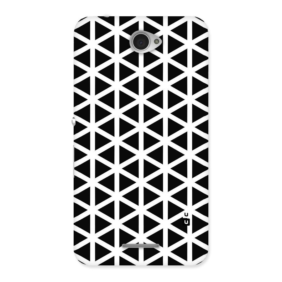 Abstract Geometry Maze Back Case for Sony Xperia E4