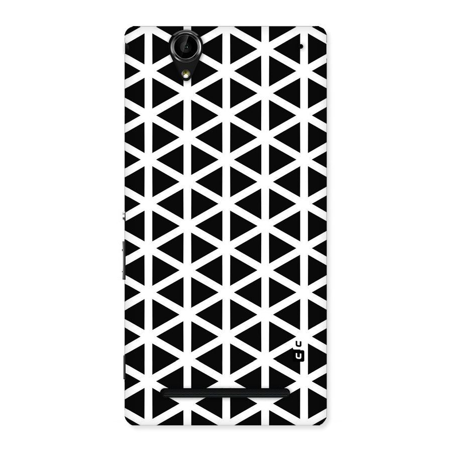 Abstract Geometry Maze Back Case for Sony Xperia T2