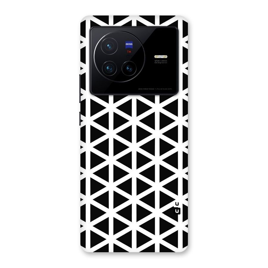 Abstract Geometry Maze Back Case for Vivo X80