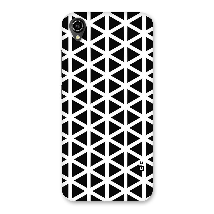 Abstract Geometry Maze Back Case for Vivo Y90
