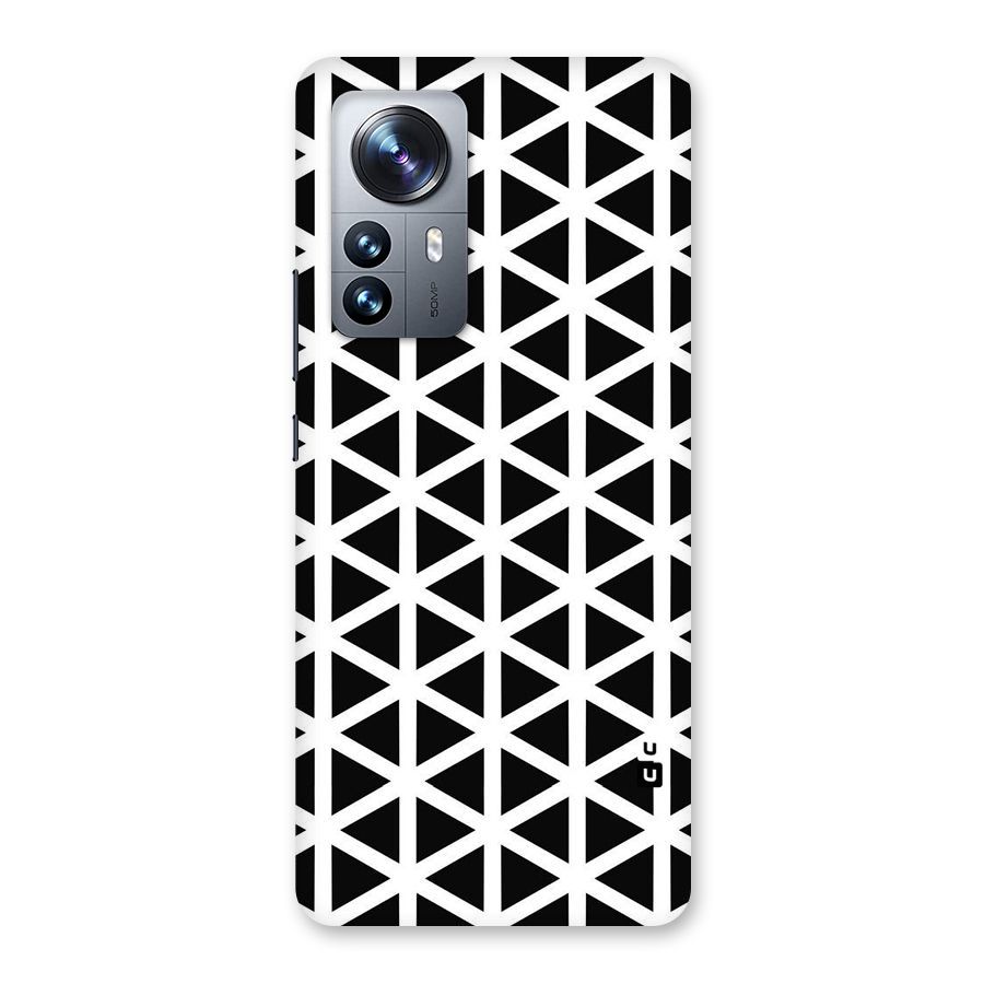 Abstract Geometry Maze Back Case for Xiaomi 12 Pro