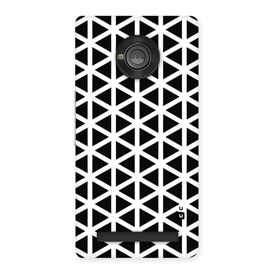 Abstract Geometry Maze Back Case for Yu Yunique